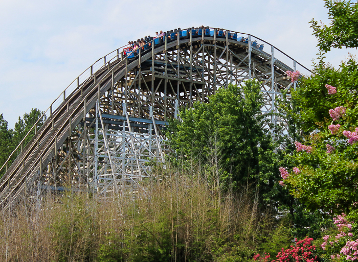 The Racer 75  Roller Coaster - The American Coaster Enthusiasts Coaster Con 41 at Kings Dominion, Doswell, Virginia