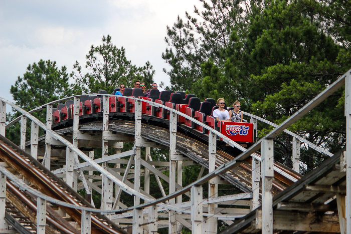  The Racer 75 Roller Coaster - The American Coaster Enthusiasts Coaster Con 41 at Kings Dominion, Doswell, Virginia