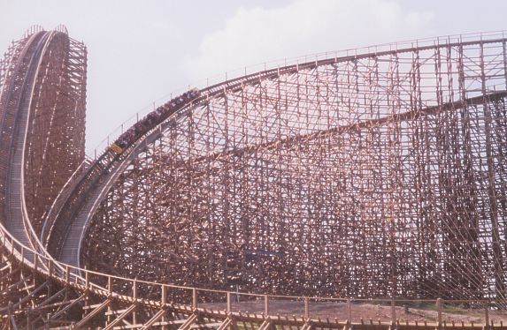 The Son of Beast Roller Coaster at Paramount's Kings Island, Kings Mills, Ohio