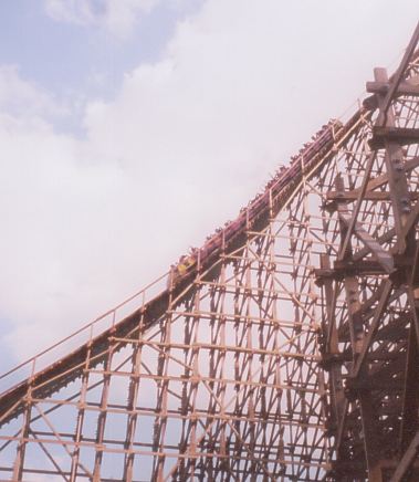 The Son of Beast Roller Coaster at Paramount's Kings Island, Kings Mills, Ohio