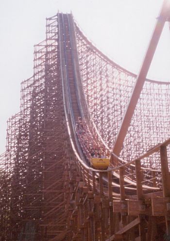 The Son of Beast Roller Coaster at Paramount's Kings Island, Kings Mills, Ohio