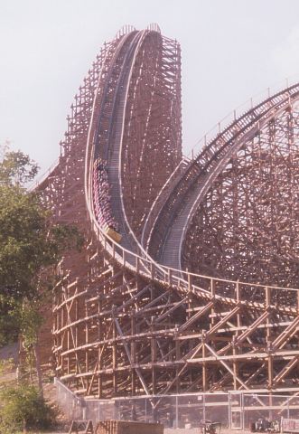 The Son of Beast Roller Coaster at Paramount's Kings Island, Kings Mills, Ohio