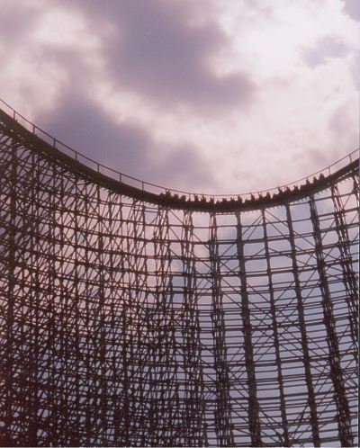 The Son of Beast Roller Coaster at Paramount's Kings Island, Kings Mills, Ohio