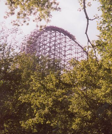 The Son of Beast Roller Coaster at Paramount's Kings Island, Kings Mills, Ohio