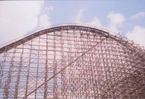 The Son of Beast Roller Coaster at Paramount's Kings Island, Kings Mills, Ohio