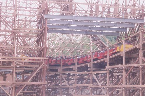 The Son of Beast Roller Coaster at Paramount's Kings Island, Kings Mills, Ohio