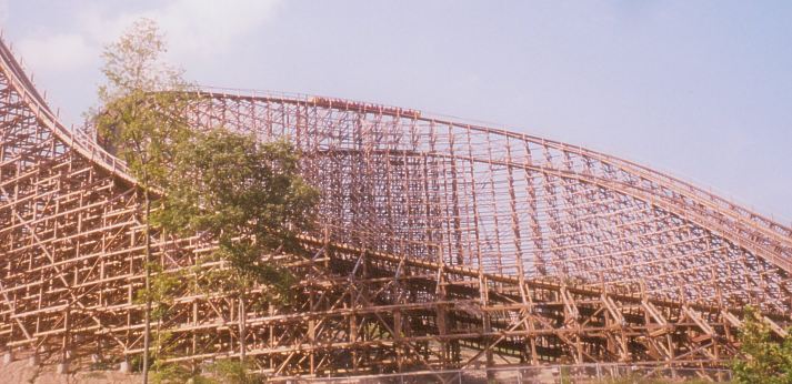 The Son of Beast Roller Coaster at Paramount's Kings Island, Kings Mills, Ohio