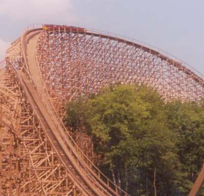 The Son of Beast Roller Coaster at Paramount's Kings Island, Kings Mills, Ohio