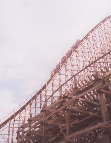 The Son of Beast Roller Coaster at Paramount's Kings Island, Kings Mills, Ohio