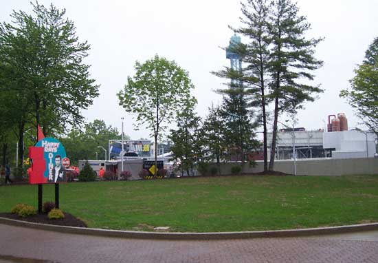 The Italian Job Stunt Track Media Day at Paramount's Kings Island, Kings Mills, Ohio