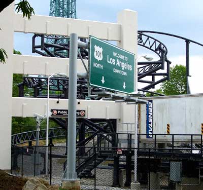 The Italian Job Stunt Track Media Day at Paramount's Kings Island, Kings Mills, Ohio