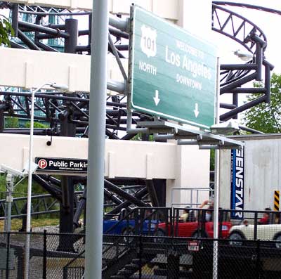 The Italian Job Stunt Track Media Day at Paramount's Kings Island, Kings Mills, Ohio