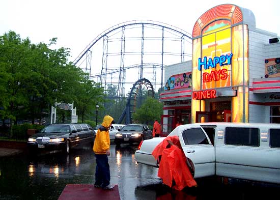 The Italian Job Stunt Track Media Day at Paramount's Kings Island, Kings Mills, Ohio