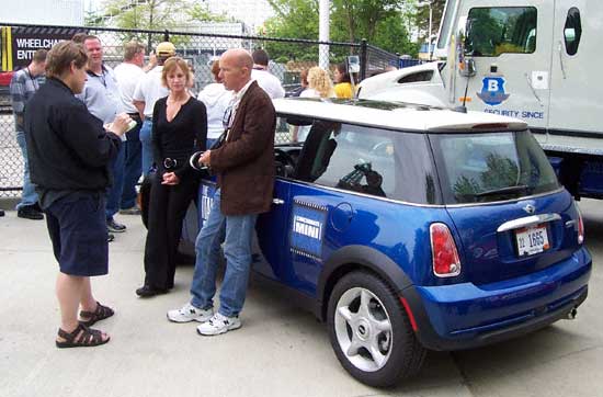 The Italian Job Stunt Track Media Day at Paramount's Kings Island, Kings Mills, Ohio