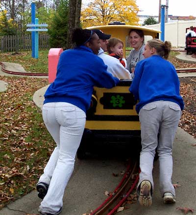 Quick Draw's Railway at Paramount's Kings Island, Kings Mills, Ohio