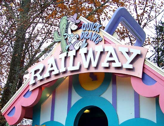 Quick Draw's Railway at Paramount's Kings Island, Kings Mills, Ohio