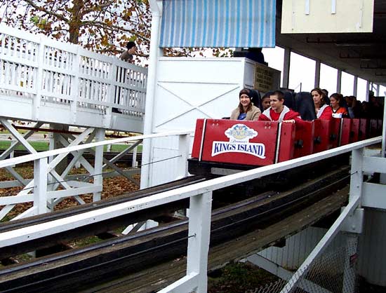 The Racer Roller Coaster at Paramount's Kings Island, Kings Mills, Ohio