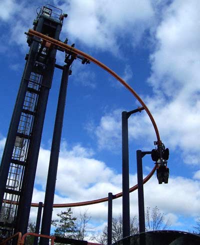 Scooby's Ghoster Coaster at Paramount's Kings Island, Kings Mills, Ohio