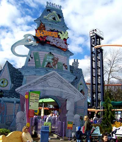 Scooby's Ghoster Coaster at Paramount's Kings Island, Kings Mills, Ohio