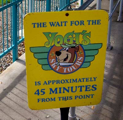 Yogi's Sky Tours at Paramount's Kings Island, Kings Mills, Ohio