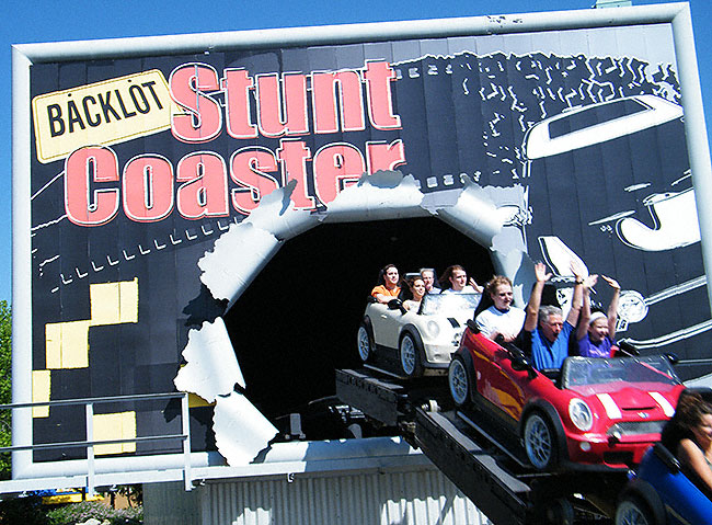 The Backlot Stunt Coaster at Kings Island, Kings Mills, Ohio