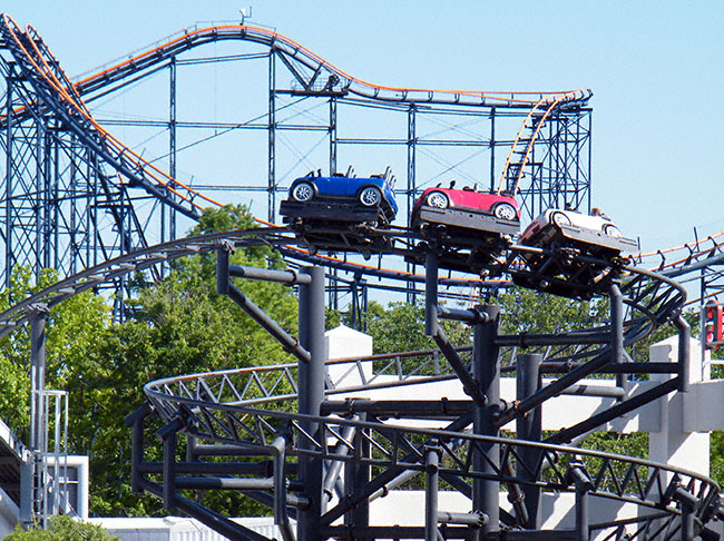 The Backlot Stunt Coaster at Kings Island, Kings Mills, Ohio 