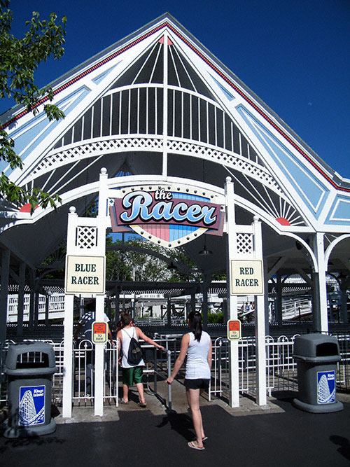 The Racer Roller Coaster at Kings Island, Kings Mills, Ohio 