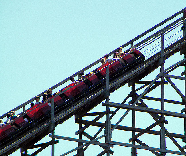 Son of Beast Roller Coaster at Kings Island, Kings Mills, Ohio