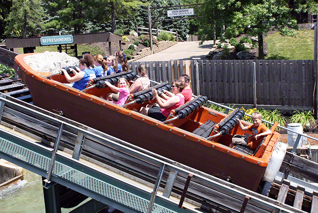 Congo River Falls at Kings Island, Kings Mills, Ohio