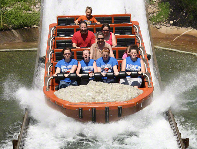 Congo River Falls at Kings Island, Kings Mills, Ohio