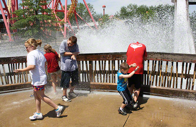 Congo River Falls at Kings Island, Kings Mills, Ohio