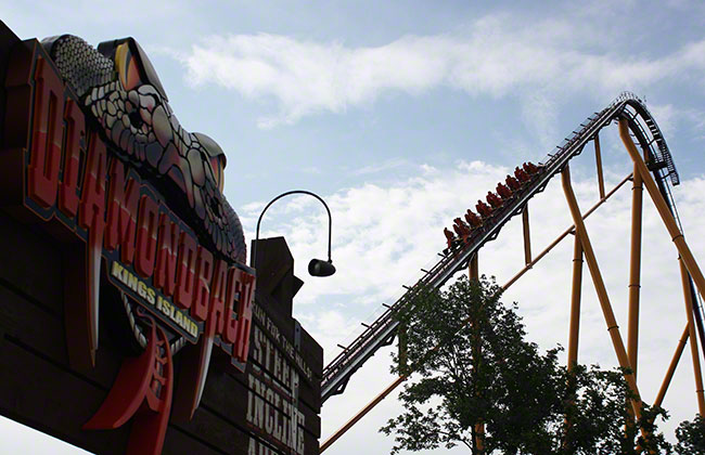 The Diamondback Roller Coaster at Kings Island, Kings Mills, Ohio
