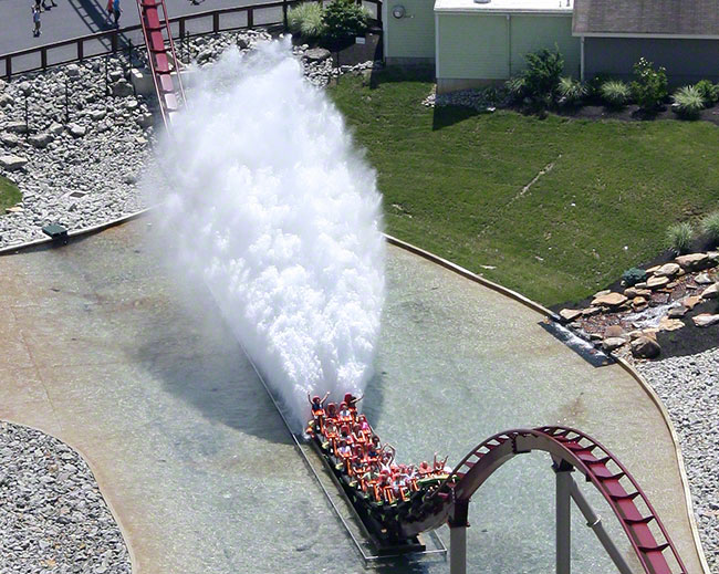 The Diamondback Roller Coaster at Kings Island, Kings Mills, Ohio