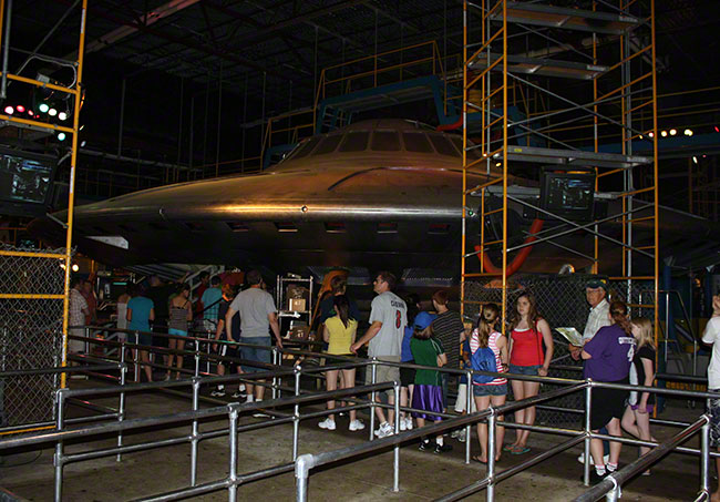 The Fliight Of Fear Roller Coaster at Kings Island, Kings Mills, Ohio