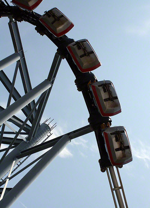 The Flight Deck Roller Coaster at Kings Island, Kings Mills, Ohio