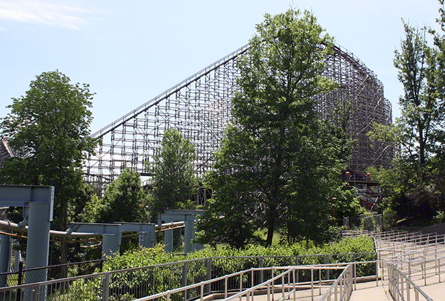 The Son Of Beast Roller Coaster at Kings Island, Kings Mills, Ohio