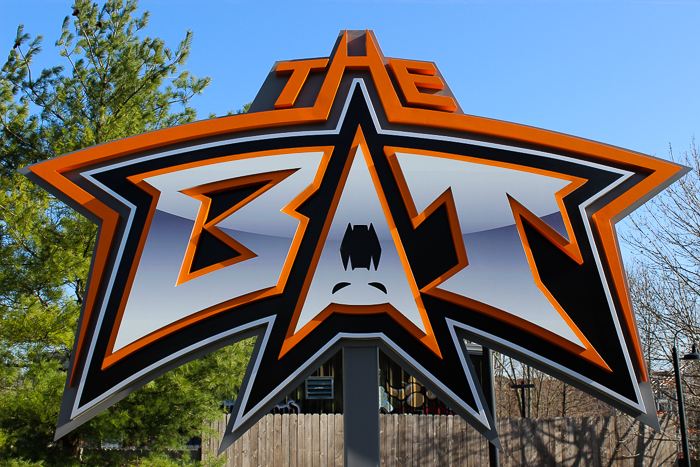 The Bat roller coaster at Kings Island, Kings island, Ohio