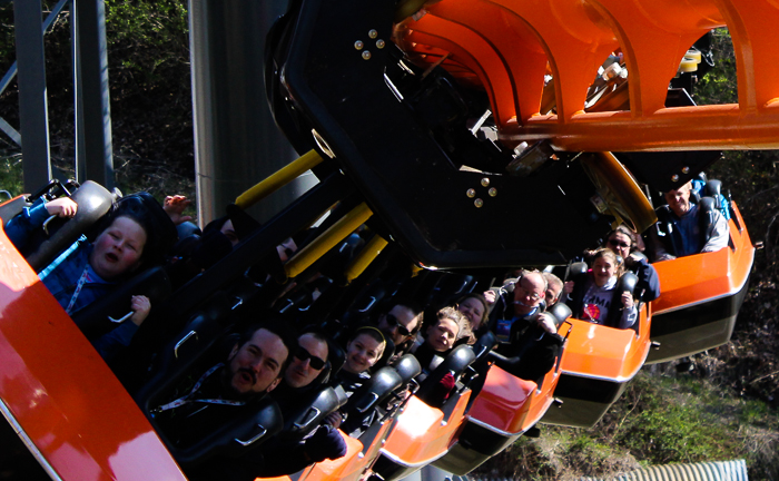 The Bat Roller coaster at Kings Island, Kings island, Ohio