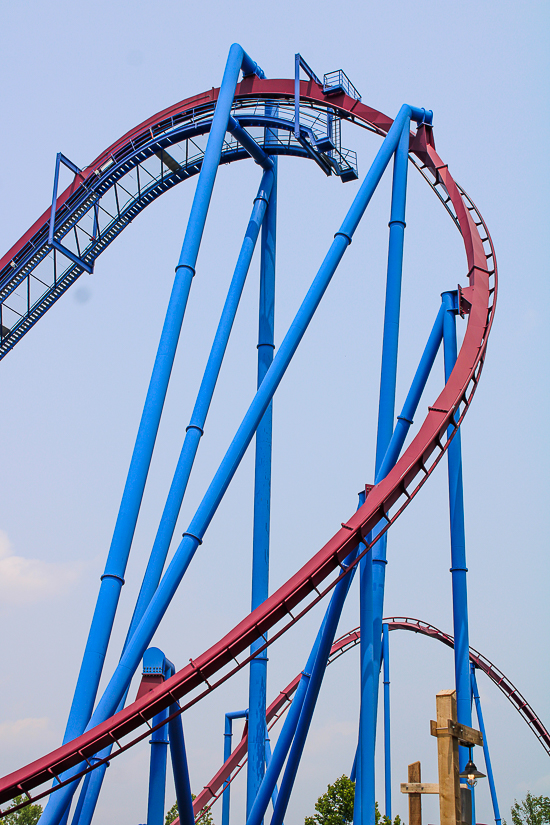 The Banshee rollercoaster at Kings Island, Kings island, Ohio