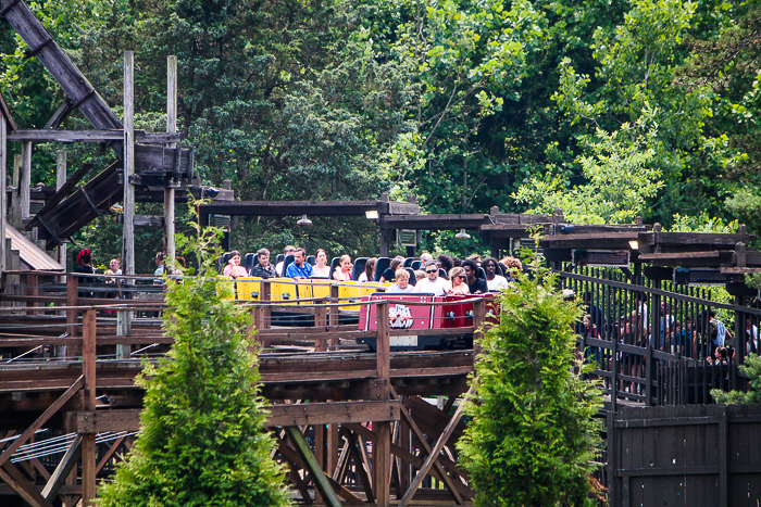 The Beast Rollercoaster at Kings Island, Kings island, Ohio