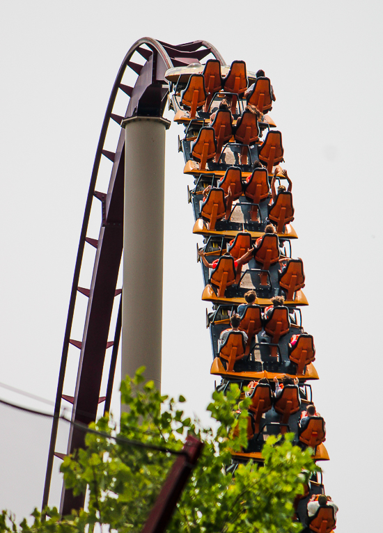 The Diamondback Rollercoaster at Kings Island, Kings island, Ohio