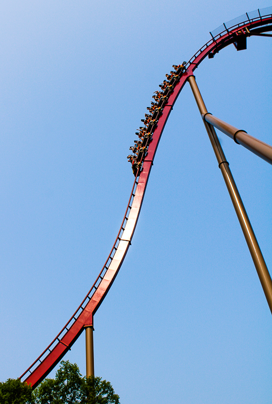 The Diamondback rollercoaster at Kings Island, Kings island, Ohio