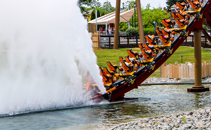 The Diamondback Rollercoaster at Kings Island, Kings island, Ohio