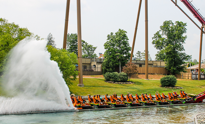 The Diamondback Rollercoaster at Kings Island, Kings island, Ohio