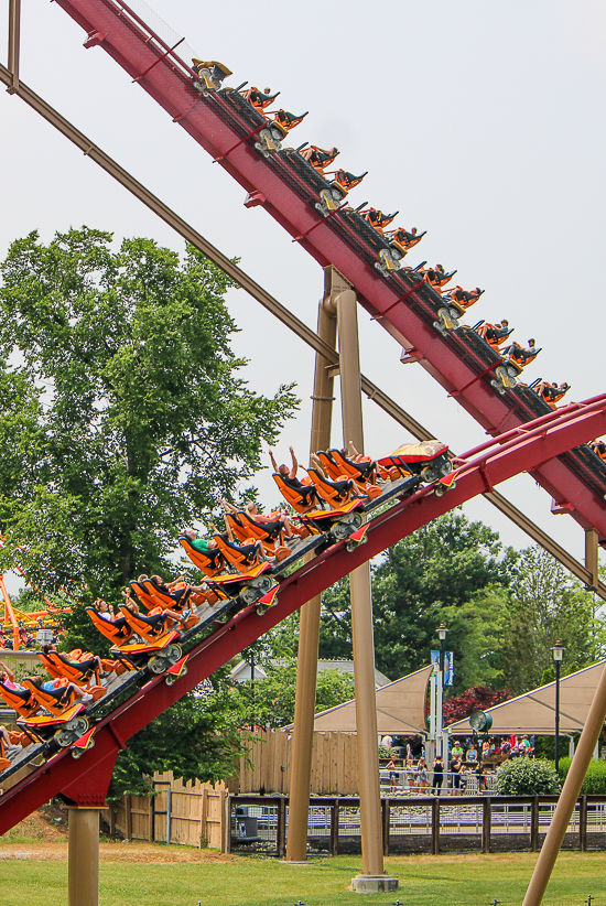 The Diamondback Rollercoaster at Kings Island, Kings island, Ohio