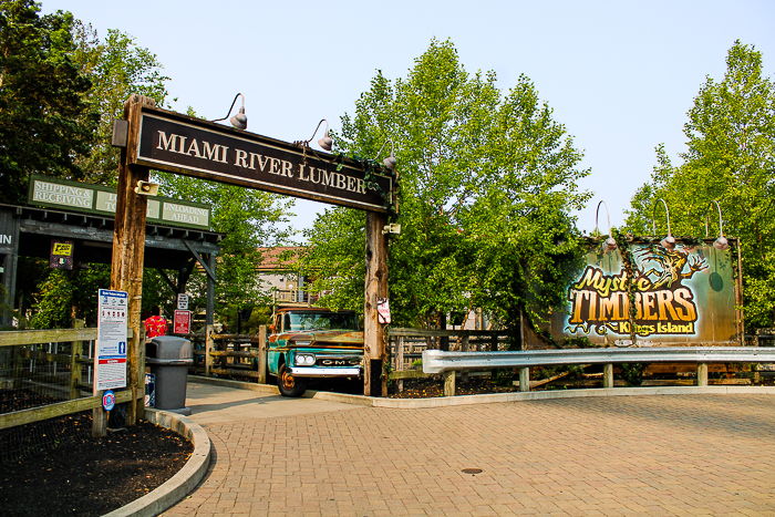 The Mystic Timbers rollercoaster at Kings Island, Kings island, Ohio