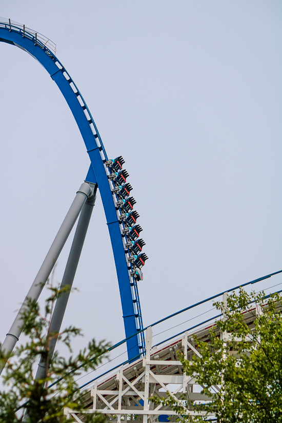 The Orion Roller Coaster at Kings Island, Kings island, Ohio