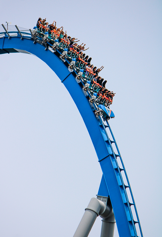 The Orion Rollercoaster at Kings Island, Kings island, Ohio