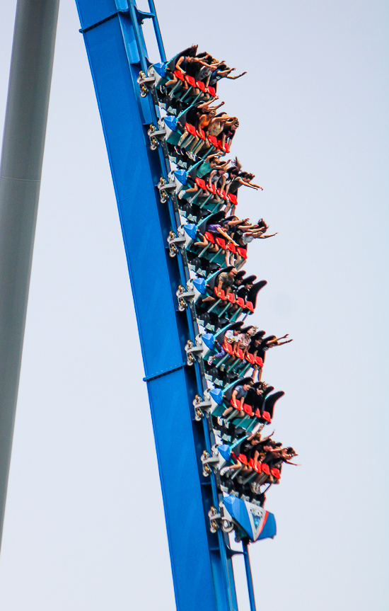 The Orion Roller Coaster at Kings Island, Kings island, Ohio