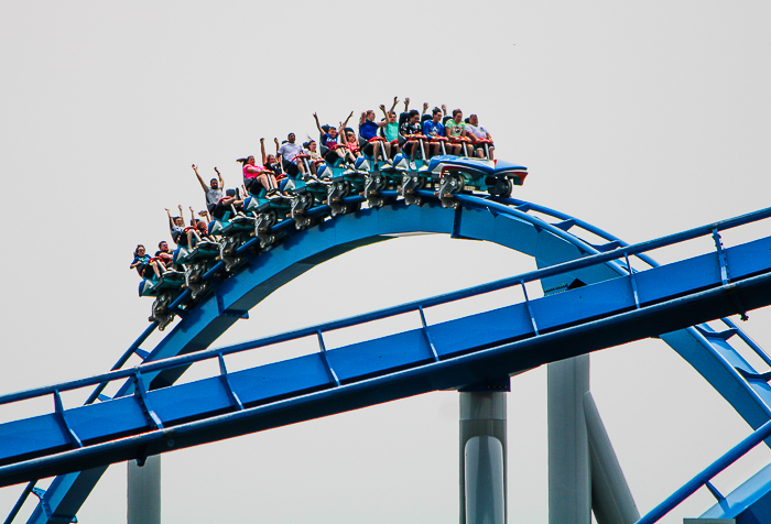 The Orion Roller Coaster at Kings Island, Kings island, Ohio